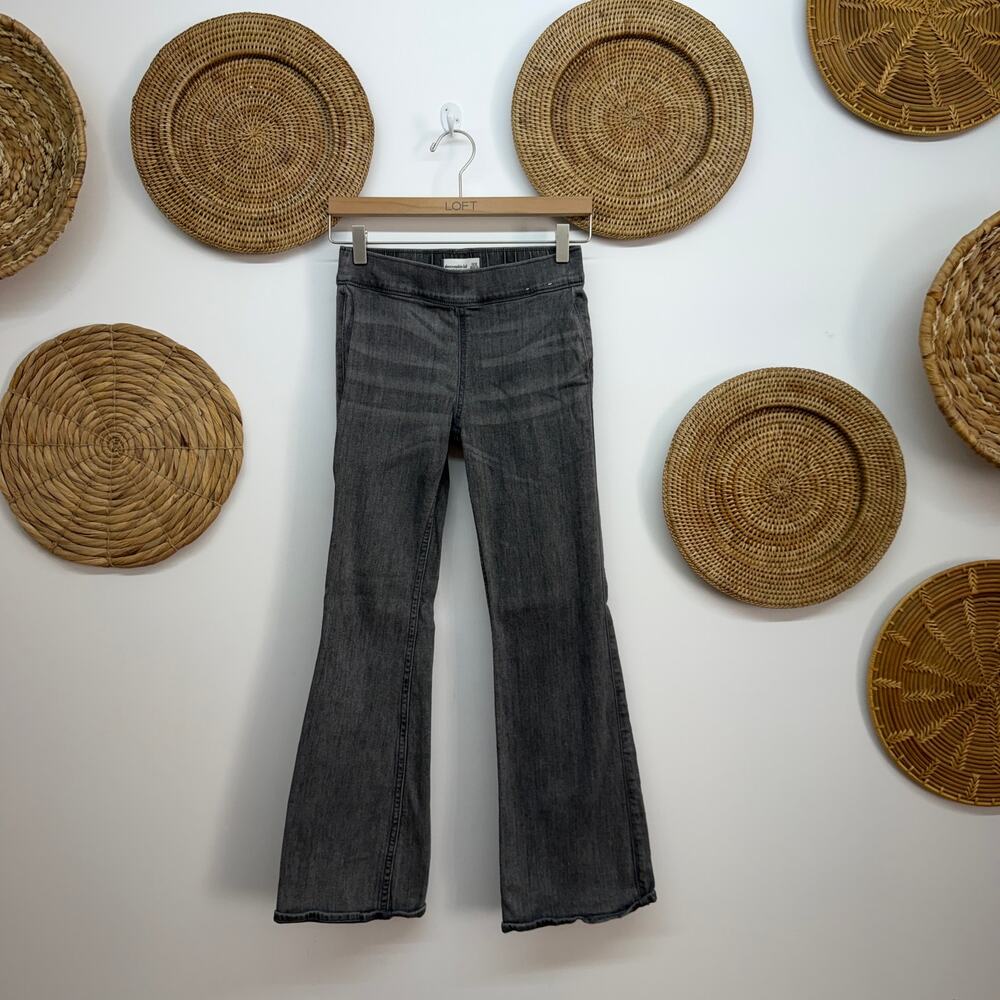 Abercrombie Kids High Rise Pull On Flare Jeans Girls 11/12